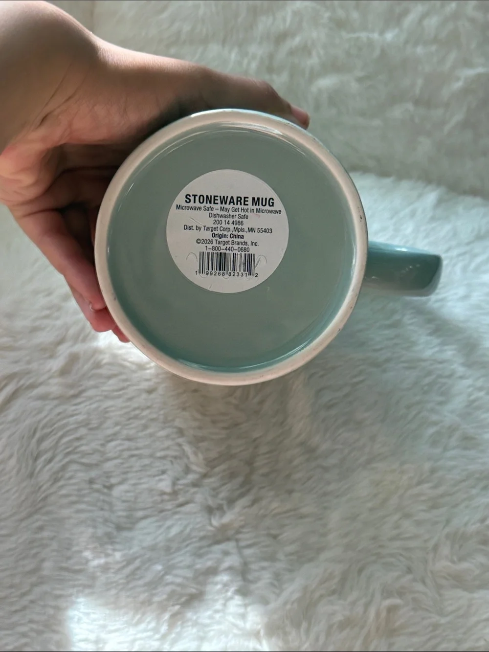 15 fl oz I Deserve A Little Treat Mug coffee cup mint teal cake cute sweet
